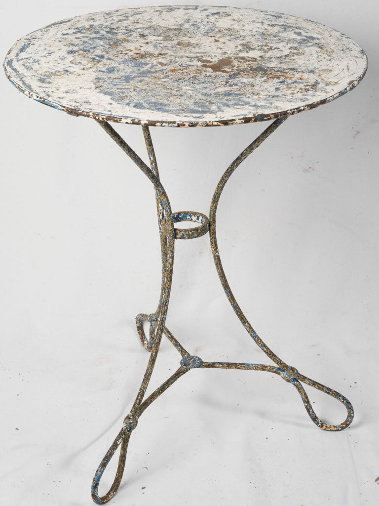 Enchanting wrought iron guéridon table